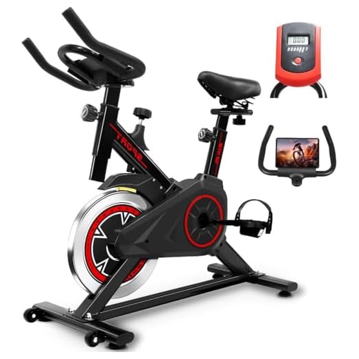 Bicicleta Ergométrica de Spinning, Monitor Digital LCD, Suporte para Tablet, Ajuste de Intensidade