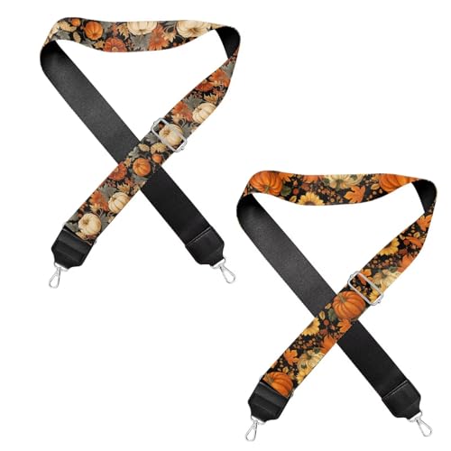 Image of Jeiento Replacement Shoulder Strap,2 Piece Set Guitar Style Handbag Crossbody Strap Adjustable Guitar Straps for Women Girls