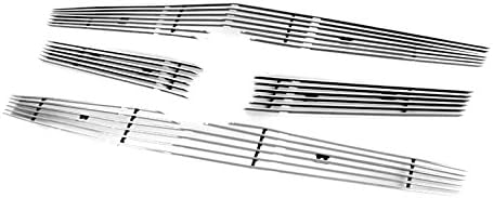 Front Bumper Upper Billet Grille Insert Compatible with 2008-2011 Cadillac CTS