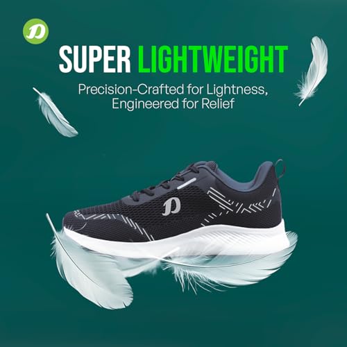 Image of DOCTOR EXTRA SOFT Mens Running Shoe with Memory Foam Insole & Ultrasoft Outsole|Sports,Gym,Training,Walking,Jogging,Casual,Athletics|Lightweight|Comfortable|Slipon Sneaker Lace-Up Gents Boys D-2010
