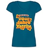 In der Farbe Azurblau und Größe 2 Xlarge genau das Richtige für dich: Verkleidung shirt