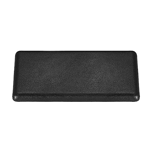 Image of uxcell 4080 EU Standard Profile End Cap, Plastic Rectangle Aluminum Extrusion Plug for Trolley, Fish Tank Rack, Storage Rack, Black 40x80mm 10pcs