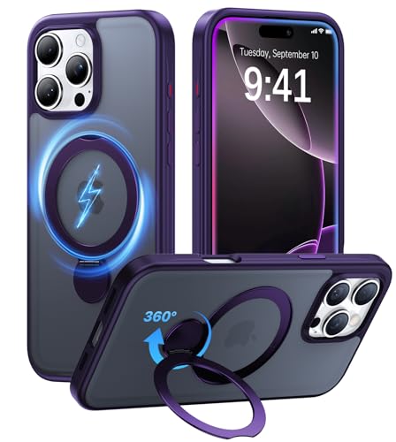 Protection iPhone 16 Pro béquille 360 pour vos appels et vidéos