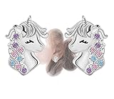 Pendientes de tuerca de unicornio para adolescentes y niñas, aretes de plata de ley con bonitos animales para mujer, hipoalergénicos, con circonita cúbica, pequeños aretes para orejas sensibles