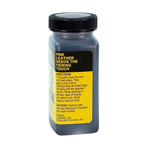Fiebings Sole And Heel Edge Dressing Black