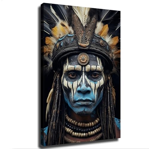 Aboriginal Tribal Art Deco Poster Wall Decor