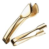 Photo Gallery ultechnovo 2pezzi pinze in acciaio per ghiaccio e alimenti piccole pinze da cucina multifunzionali design denti per afferrare cubetti ghiaccio e pane Photo Gallery ultechnovo 2pezzi pinze in acciaio per ghiaccio e alimenti piccole pinze da cucina multifunzionali design denti per afferrare cubetti ghiaccio e pane