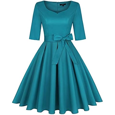 MINTLIMIT Women's Vintage A-Line Sweetheart Dress Cover