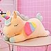 Bambola Unicorno Peluche Unicorno Giocattoli Per Bambini Unicorno Di Peluche Gigante Peluche Kawaii 100cm giallo
