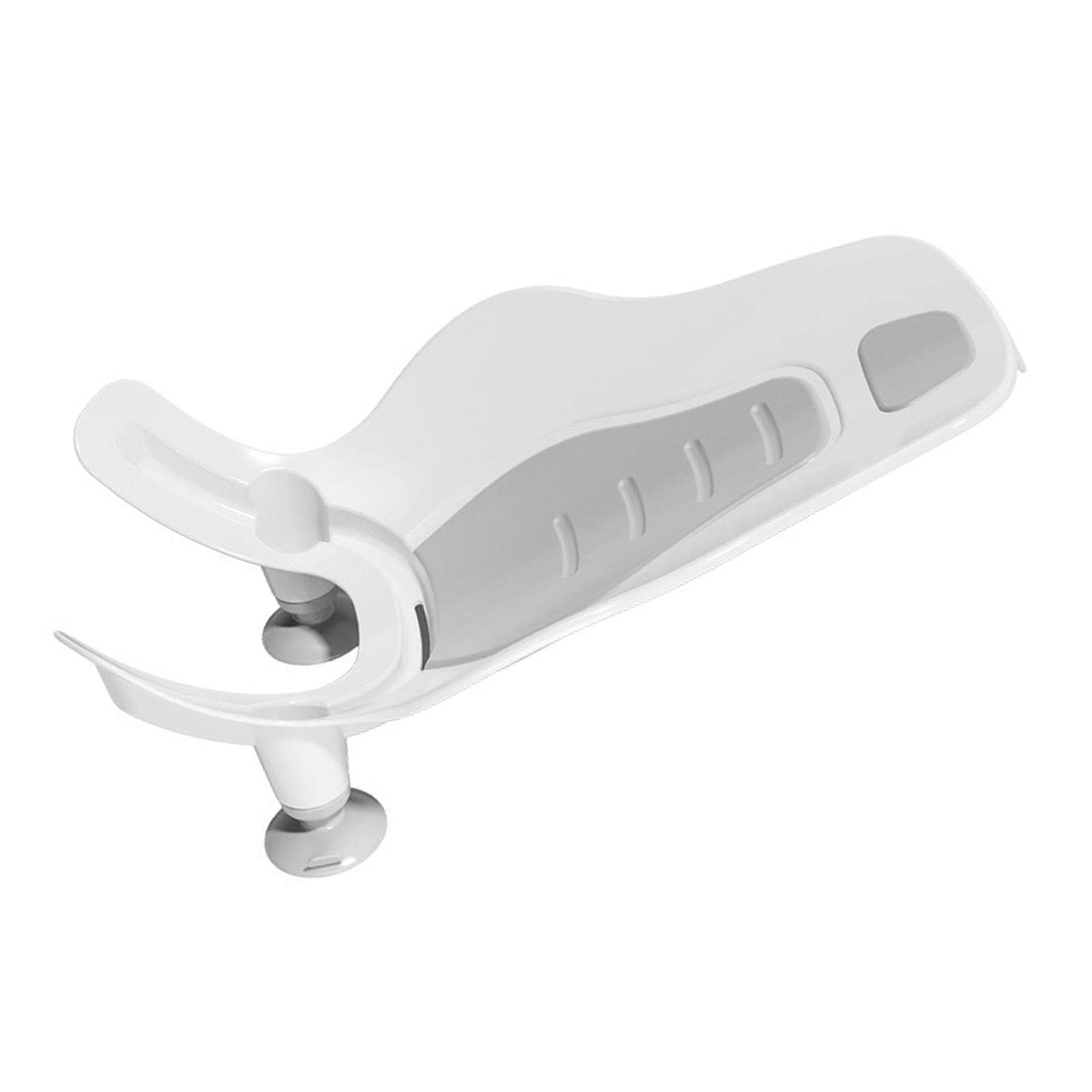 predolo Asiento de Baño Portátil Bañera de Bebé Ligera Antideslizante, Gris