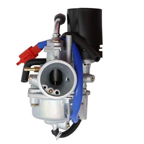 Hoypeyfiy PZ19 Carburetor 50cc 90cc 110cc Replacement for Jog Adly Eton Beamer Dino ATV Scooter with Electric Choke