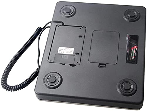 Balanza electrónica de Alta Resistencia de 180kg/100g, balanza de Plataforma Digital, balanza Comercial for Tienda de Animales, balanza for Paquetes de 30X25,5X3,6 cm