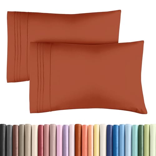 Queen Pillow Cases Set of 2 - Ultra Soft...