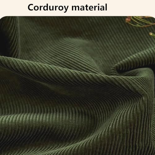 3-in-1 Convertible Sleeper Sofa Bed, Compact Folding Chaise Lounge with Hidden Storage, Corduroy Fabric, High Resilience Foam, Armrest-Free Design for Small Spaces (205x60x70CM)