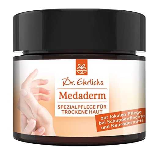 Dr. Ehrlichs Medaderm 100 ml – kräm för extremt torr och fjällig hud i ansikte och kropp – intensiv hudvård vid mjällvård och atopisk dermatit med aloe vera och nattljusolja