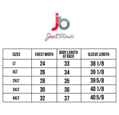 Justblanks Fleece Sweatshirt For Men Tall Men’s Sweatshirt Crewneck Sweatshirt Relaxed-Fit Pullover Sweatshirt - Charcoal - Xlt #TOP3