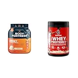 Body Fortress 100% Whey Vanilla 1.74lbs & Six Star Elite Whey Protein Vanilla Cream 1.8lbs