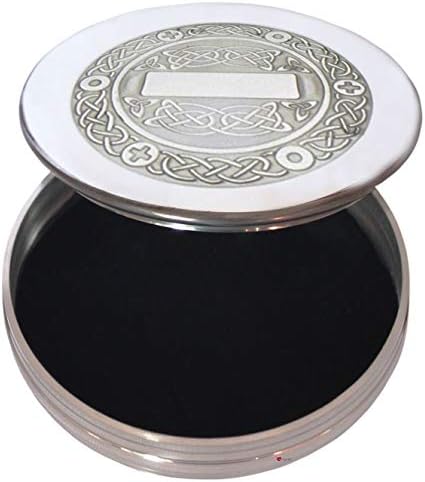 I LUV LTD Pewter Trinket Box Large Celtic Wire Design on Lid 90mm image 5