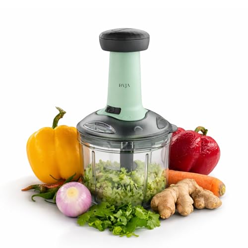 Chopper for Kitchen Use 1000ML,5 Blade Steel Large Manual Hand-Pr...