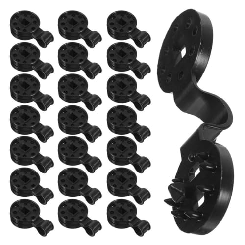 HANABASS 150Pcs Shade Cloth Clips Round-Shape Clips Shade Fabric Clips Garden Netting Clips Net Clamps