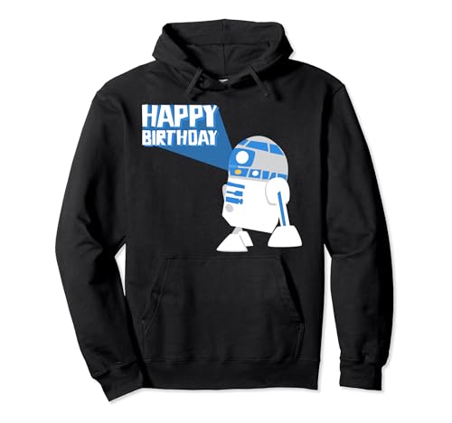 Pullover Hoodie Star Wars R2 d'anniversaire idéal pour vos soirées geek