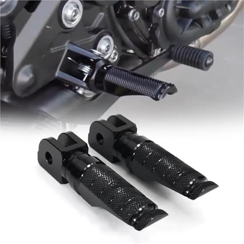 Pédales de repose-pieds moto CNC avant pour Kawasaki Z800E Z1000R ZX6R 636