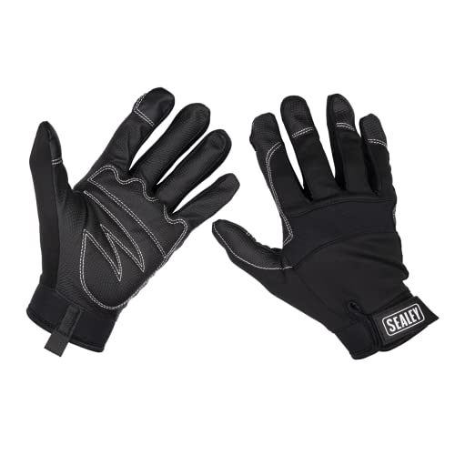 Gants de mécanique de précision XL Sealey pour manipuler les petites vis