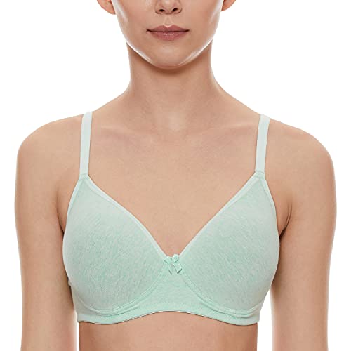 Image of Max Cotton Women's Solid Padded Non-Wired Bra