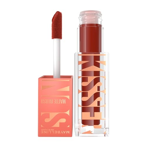 Maybelline New York Sunkisser Hazy Matte Blush, 12H longwear, Hot Sunset, 4.7 ml