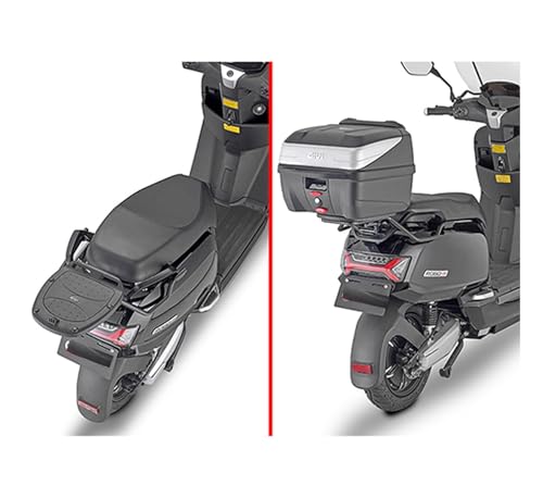 Top case Givi B47NML Monolock résout le manque de rangement sur votre scooter Sunra Robo S