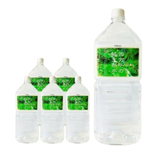 [ふるさと納税]四万十の純天然水 2L×6本 水 天然水 軟水 ナチュラルミネラルウォーター 6000円 モンドセレクション金賞受賞 健康 おいしい お水 飲みやすい ご家庭用 ご自宅用 まとめ買い 故郷納税 返礼品 高知 四万十川 清流 常温配送 備蓄 防災