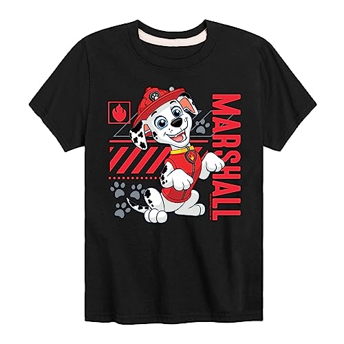 HYBRID APPAREL - Paw Patrol - Marshall Vertical - Toddler & Youth Short Sleeve Graphic T-Shirt