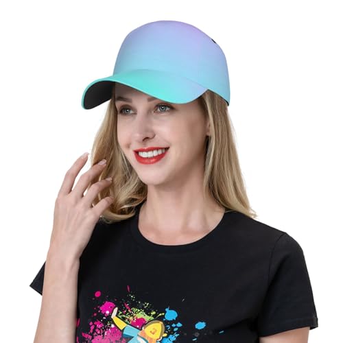 Gorra de béisbol degradada unisex ajustable miniatura 7