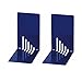 Produktbild Wedo 1021003 Buchstütze (aus Metall, 14 x 8,5 x 14 cm) 2 Stück, blau