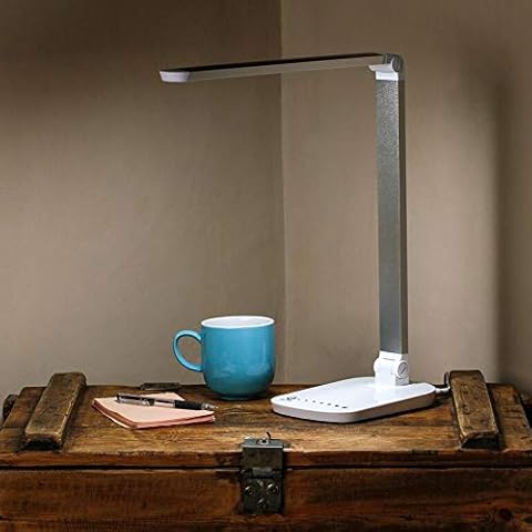 Daylight LED Touch Desk Lamp - Super Bright for Perfect Clarity, Ideal for Long Term Eye Health, 1700 Lumen LED's Cover