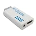 Wii HDMI Video Converter - TOOGOO (R)Wii HDMI Wii2HDMI Full HD FHD 1080P adaptateur convertisseur 3,5 mm Sortie audio Jack
