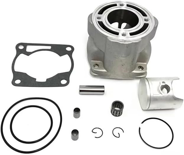 Motorcycle Cylinder Head Assembly With Gaskets Pistons Set For YZ80 YZ85 2002-2014 ATV Quad Dirt Bike
