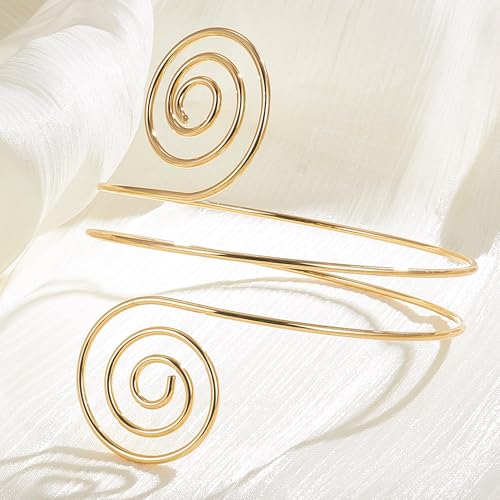 Juego de 4 brazaletes de brazo para mujer ajustables y fáciles de combinar cada día 7