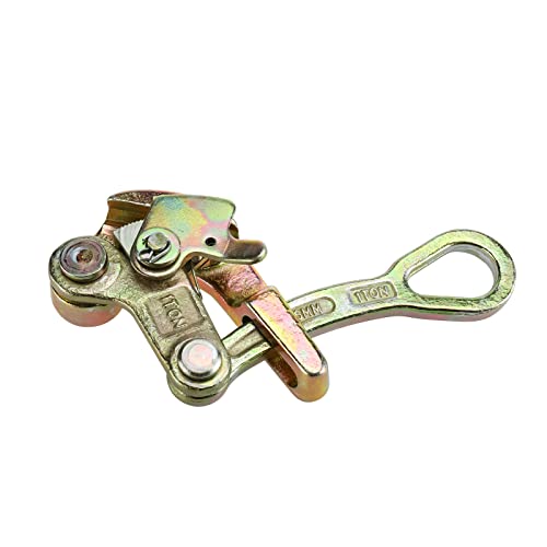 1T Cable Grip Wire Grip, Steel Cable Puller Tool Cable Grip Gripper Pulling 2204 Lbs For Wire Rope #TOP3