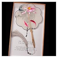 Algopix Similar Product 6 - GLNuoke Fan Ancient Embroidery Group