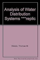 Analysis of Water Distribution Systems 0442291922 Book Cover
