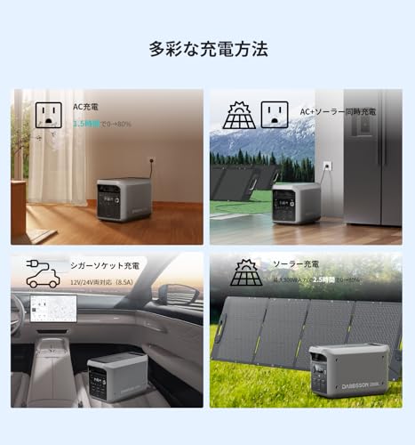 Dabbsson ポータブル電源 2000L