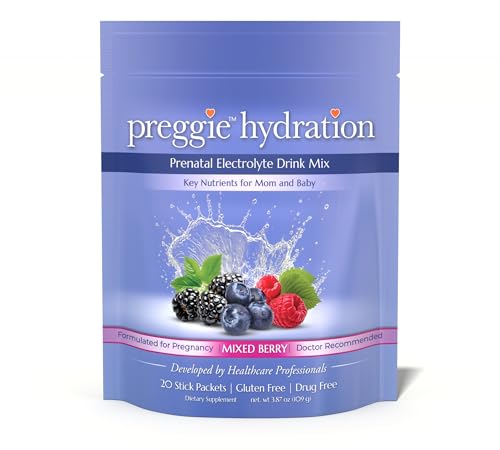 Three Lollies Preggie Hydration Packets - Natural Hydration & Nausea