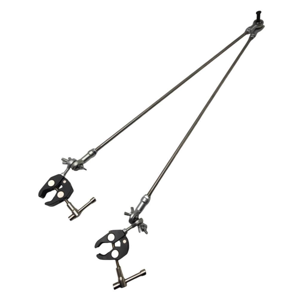 Wagon Tow Connector Fahrrad Anhänger Verbindung Adapter Universal Metall Kupplung Praktisch Stabil Einfach zu Montieren für Camping Fahrradfahren, 70cm