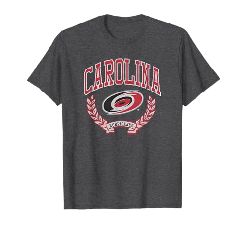 Carolina Hurricanes Vintage Victory Dark Heather Licensed T-Shirt