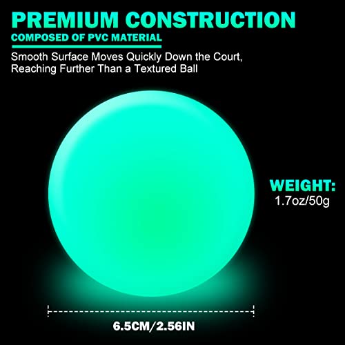 Aliennana Street Hockey Balls Glow In The Dark Multifunctional Hockey Balls Indoor Hockey Set For Indoor And Outdoor Field Road Roller Hockey Games For Adults Youth #TOP2