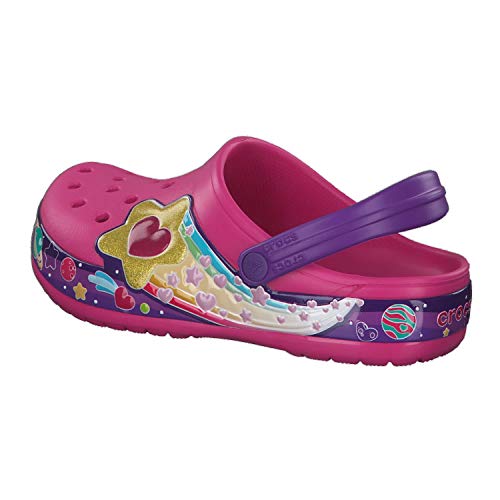Crocs Kid's Galactic Hearts Clog, Fuchsia, 4 M Us Toddler #TOP2