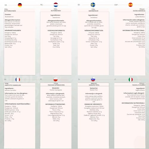 Wholefood Earth Butter Beans 1 kg | GMO Free | Natural | High Fibre | High Protein