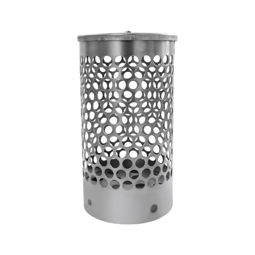 Barbecue verticale portatile a carbonella, senza fumo, per cucinare in interni ed esterni, perfetto per campeggio, tailgating e cucine in cortile, compatto, 30 x 34 cm
