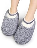 Vero Monte 2 Pairs Womens Thick Soft Warm WHOLE Slipper Socks - Non-Slip Grips